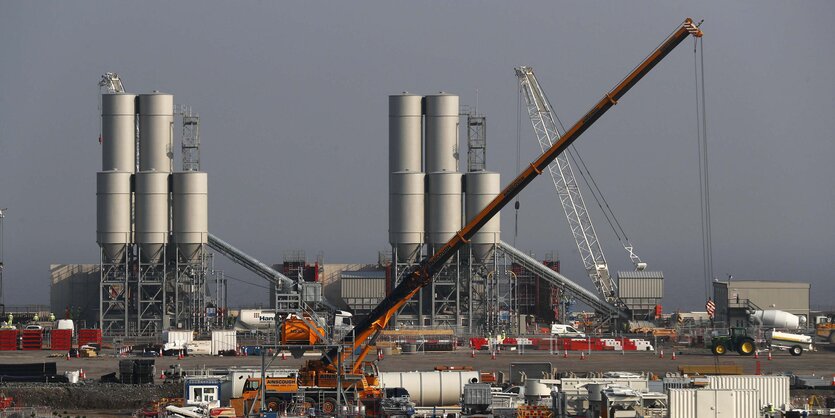 Hinkley Point C als Baustelle