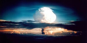Expolsion einer Atombombe