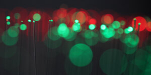 Grüne und rote Lichter