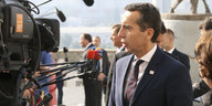 Der österreichische Bundeskanzler Christian Kern beim EU-Gipfel in Bratislava Mitte September