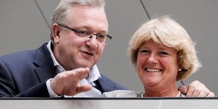 Monika Grütters und Frank Henkel