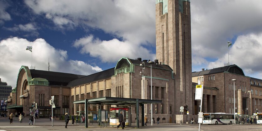 Der Hauptbahnhof in Helsinki