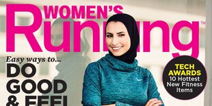 Das Cover des Magazins mit Rahaf Khatib auf dem Titelbild.