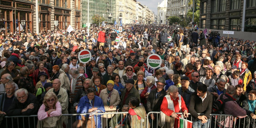 Demonstrationszug