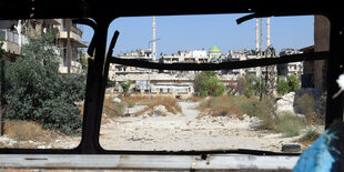 Straße in Aleppo