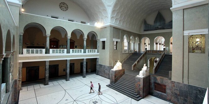 Lichthof im Hauptgebäude der LMU München