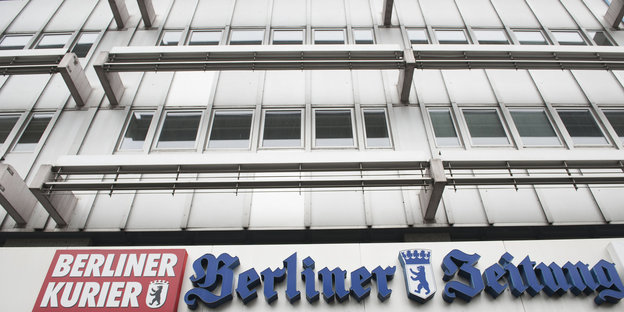 Verlagsgebäuder von Berliner Zeitung und Berliner Kurier