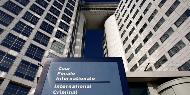 Der Internationalen Strafgerichtshofs in Den Haag