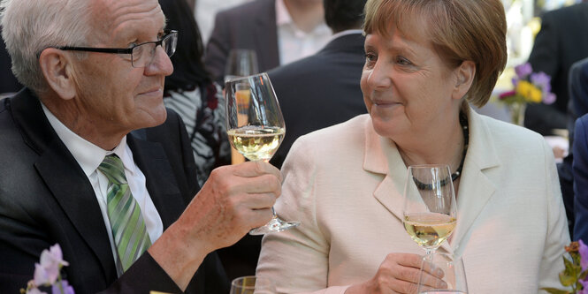 Kretschmann und Merkel