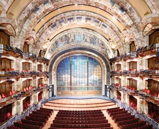 Zuschauerraum und Bühne des Palacio de Bellas Artes Ciudad de México