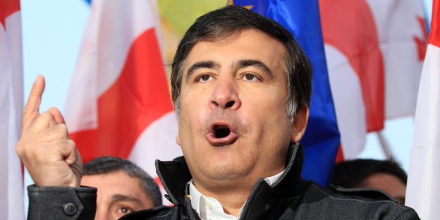 Jetzt Ex-Gouverneut von Odessa: Michail Saakaschwili