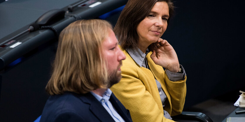 Katrin Göring-Eckardt und Anton Hofreiter