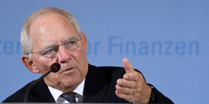 Porträt Schäuble