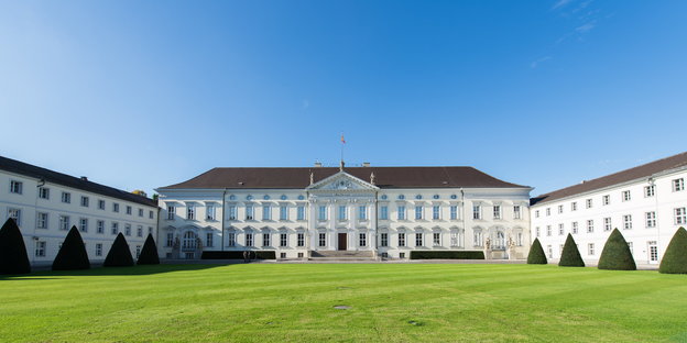 Das Schloss Bellevue in Berlin