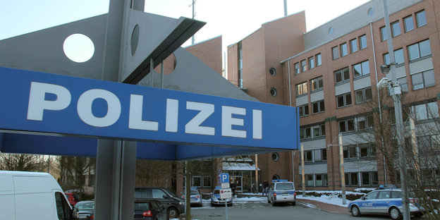 Polizeiwache in Göttingen