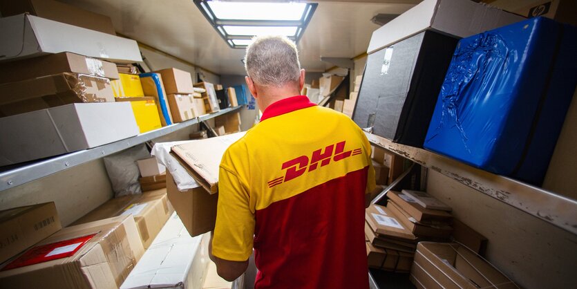 DHL-Zusteller