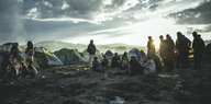 Flüchtlingscamp Idomeni an der griechisch-mazedonischen Grenze
