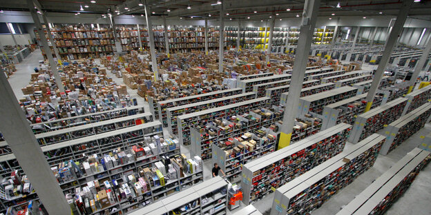Amazon-Warenlager in Leipzig