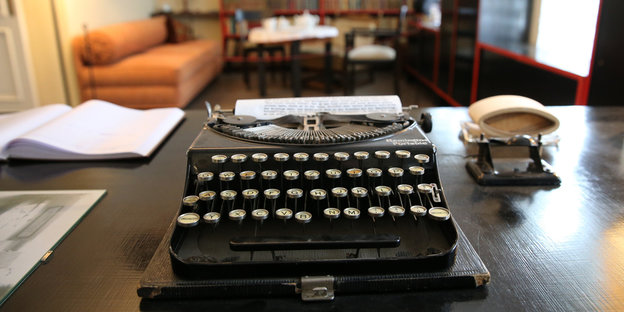 Eine alte Schreibmaschine