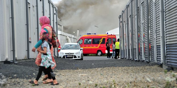 Feuerwehreinsatz in Kassel