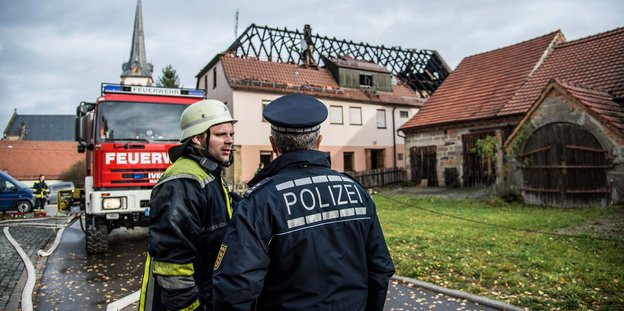 Feuerwehreinsatz in Pfedelbach
