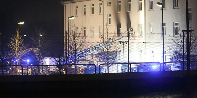 Feuerwehreinsatz in Ulm