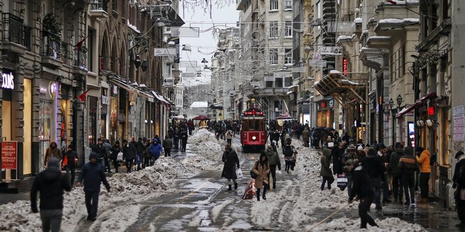 Istiklal-Straße in Istanbul