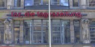 das Redaktionsgebäude in Berlin von außen