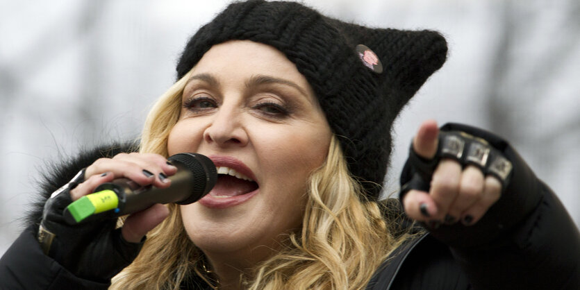 Madonna in Washington