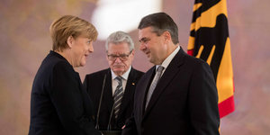 Merkel, Gauck, Gabriel