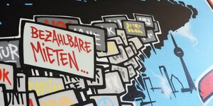 Graffito in Berlin