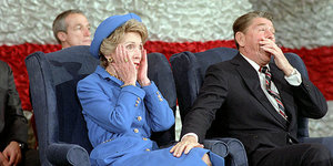 Nancy und Ronald Reagan
