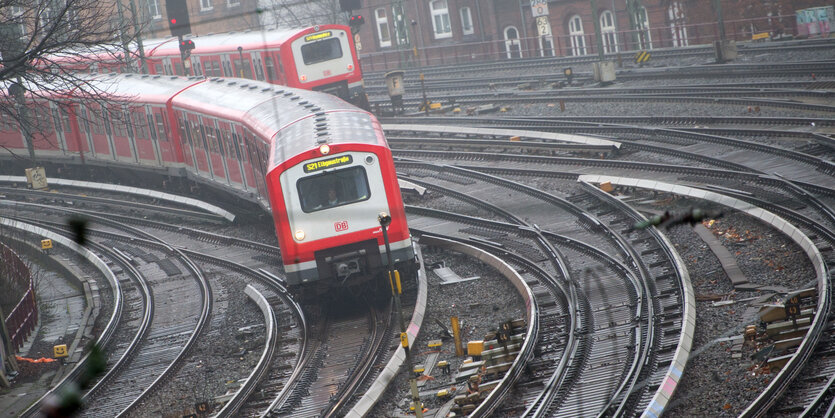 S-Bahn im Hamburg