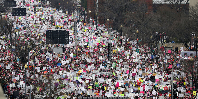 Women's March in Washington am 21. Januar 2017