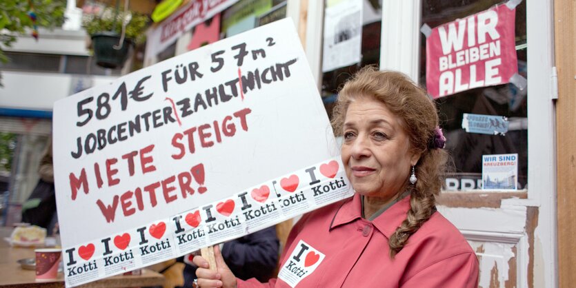 Protest gegen Verdrängung