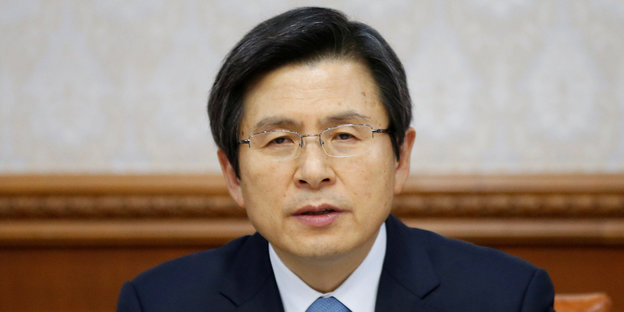 Ministerpräsident Hwang Kyo-ahn im Porträt