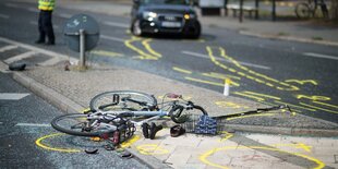 Unfall mit Fahrrad