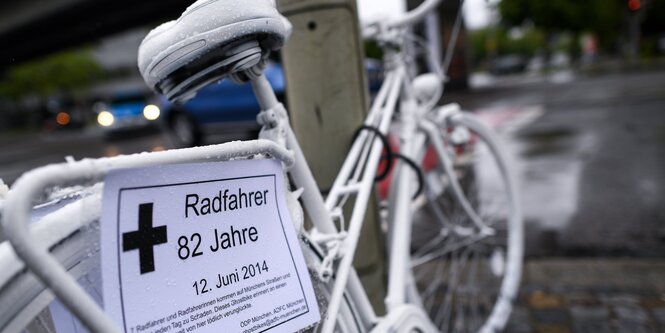 Erinnerung an getöteten Radler