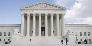 Fassade des Supreme Court in Washington