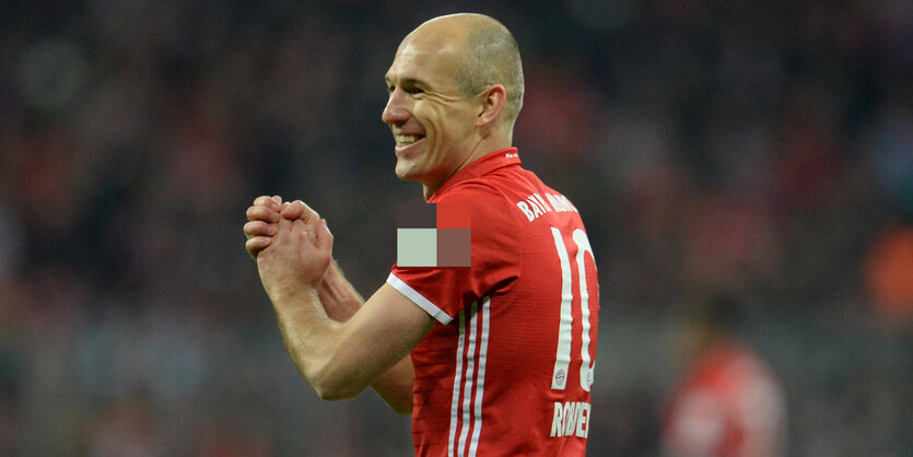 Fußballspieler Arjen Robben