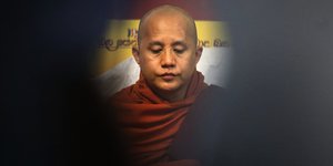 Ein buddhistischer Mönch