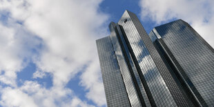 Die Deutsche-Bank-Zentrale in Frankfurt am Main