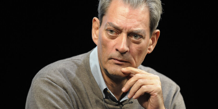 Paul Auster in einer Porträtaufnahme