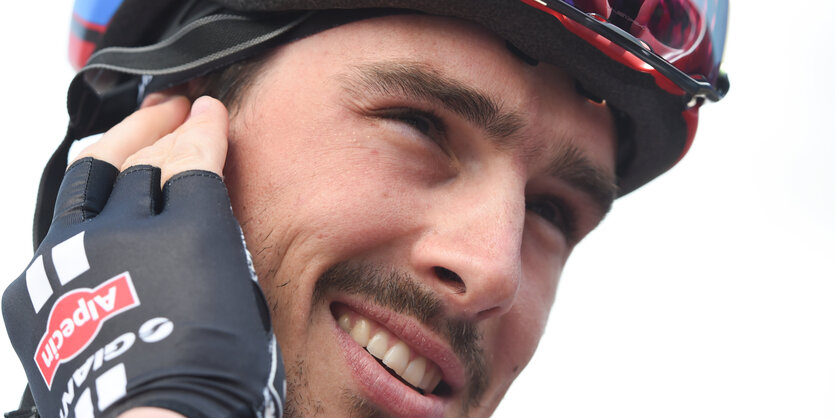 John Degenkolb mit Fahrradhelm