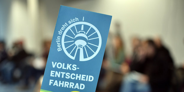 Flyer Volksentscheid Fahrrad