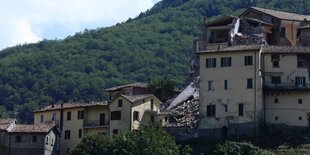 Ein Dorf in den Abruzzen