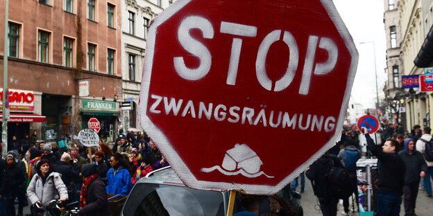Protest gegen Verdrängung Protest gegen Verdrängung