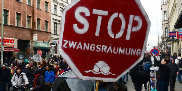Protest gegen Verdrängung Protest gegen Verdrängung