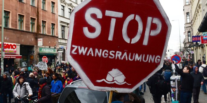 Protest gegen Verdrängung