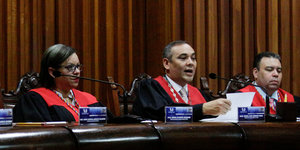 Drei Richter des Obersten Gerichtshof in Venezuela